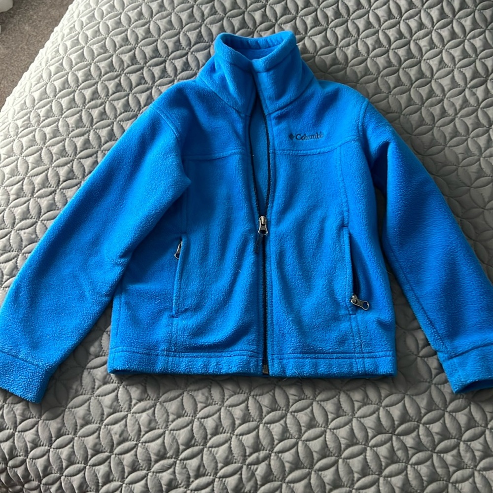 Blue kids Columbia Fleece size XXS, size 4/5